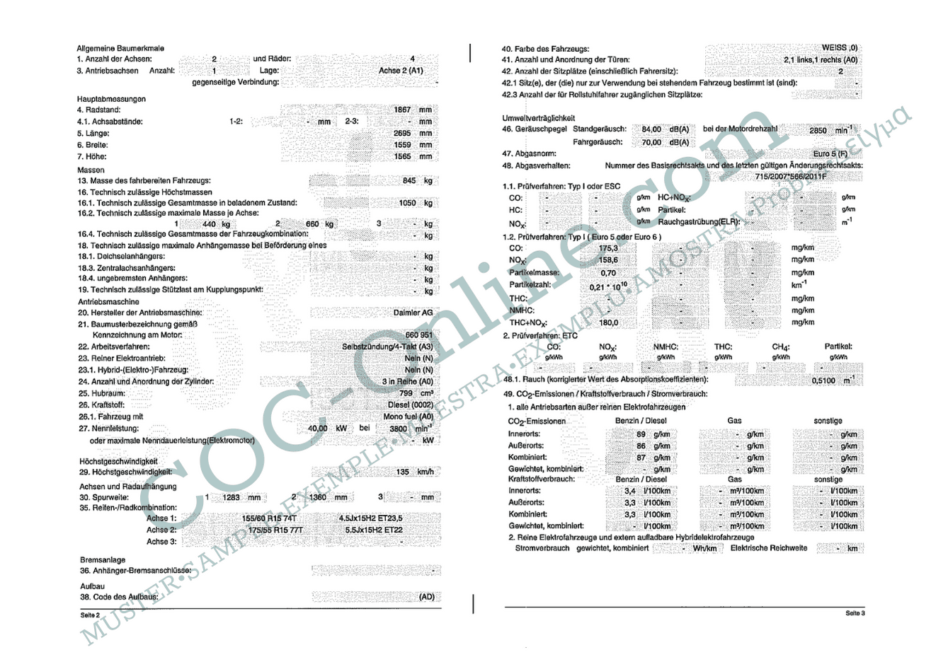 EC Certificate of Conformity SMART 2