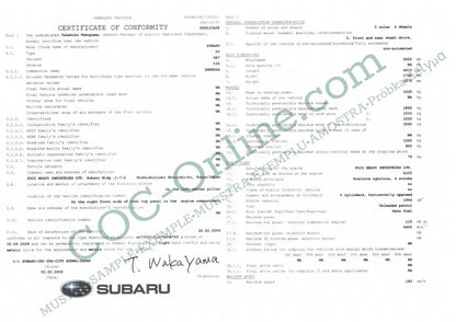 EC_Certificate_Conformity_SUBARU